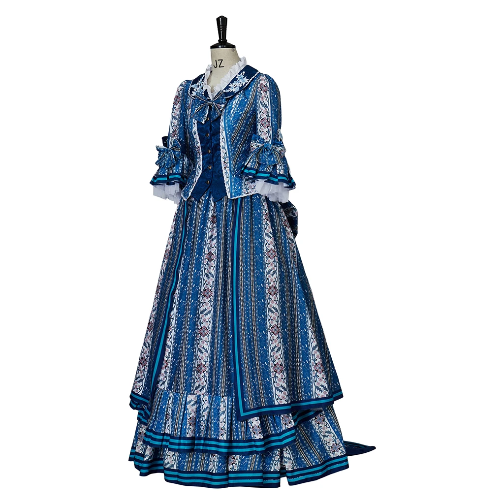 In Stock The Phantom of the Opera Christine Daae Cosplay Medieval Victoria Dress Steampunk Vintage Ball Gown Theater Reenactment