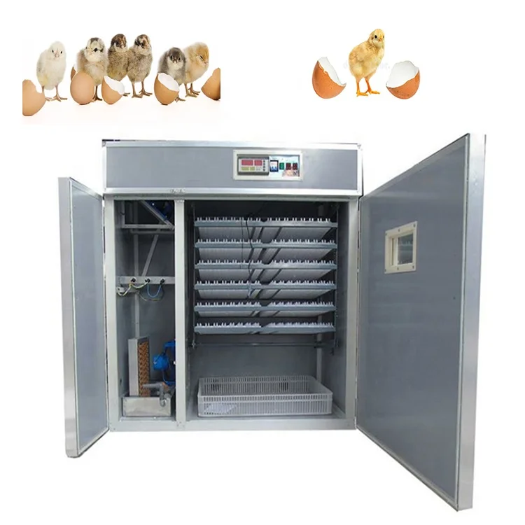 

Chicken Poultry Farm Equipment Automatic Incubator And Hatcher / Egg Incubator Hatching Machine