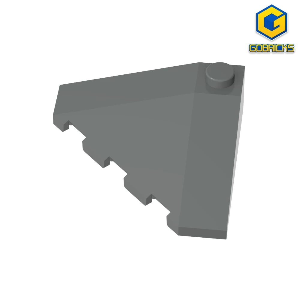 

Запчасти Eske Kouri, строительные блоки, кирпичи GDS-2199, технический клин, наклонный, 3x3x2, совместимый с lego 43708, детские сборки