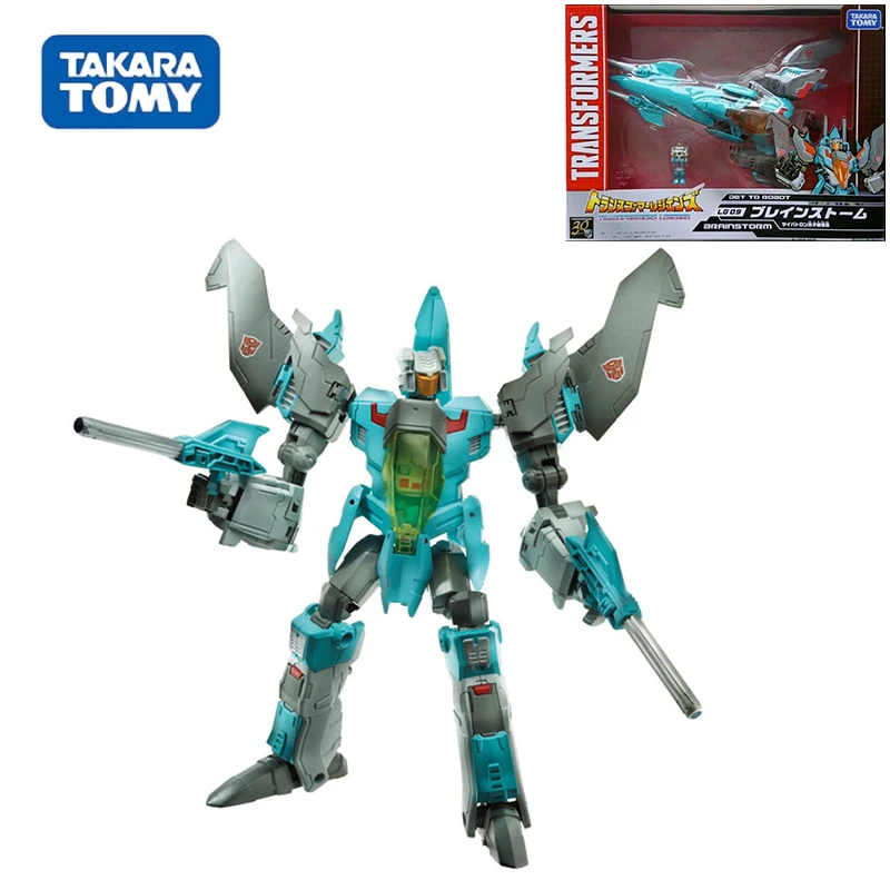 

In Stock Original Transformers TAKARA IDW LG-09 Voyager Brainstorm Anime Figure Action Figures Model Toys