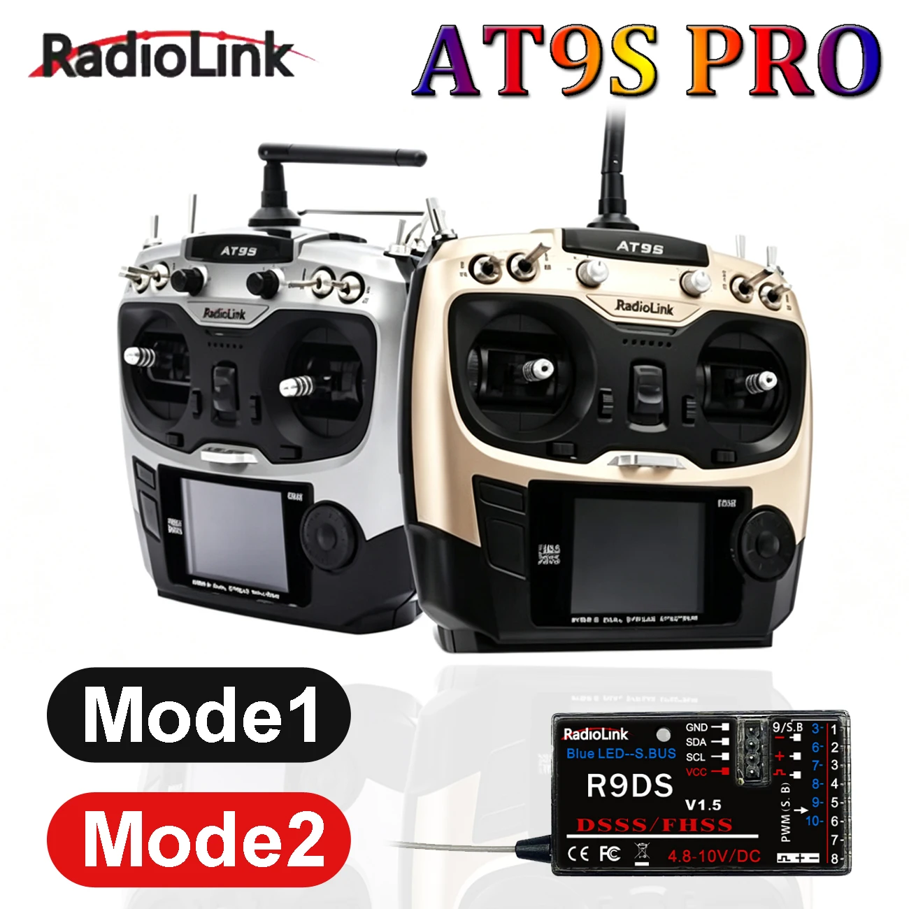 Rc Transmitter Drone - Радиопередатчик RadioLink AT9S Pro 2.4G 12CH