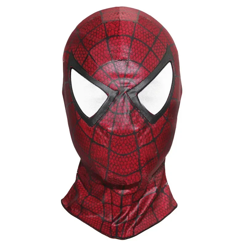 

Adult Halloween Superhero Spiderman Masks Lenses Cosplay Costumes Spider-man Red Mask