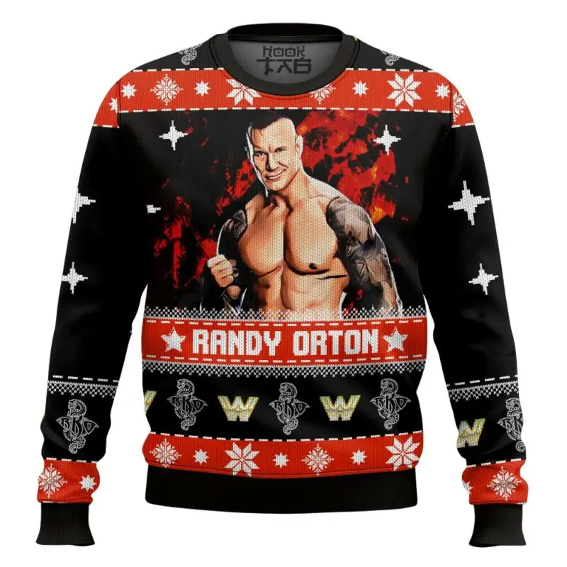 

Men's Randy Orton Ugly Sweater Classic Fashion Style Rich Colors Durable And Practical Suitable For Outdoor Festival Activities