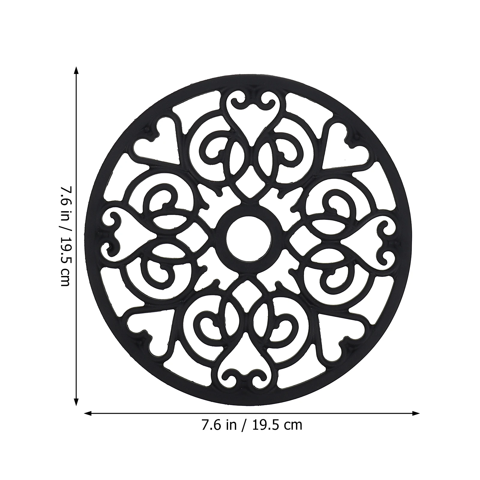 

3pcs Silicone Placemats Heat Insulated Pot Mats Thickened Anti-Scalding Household Tableware Mats Decorative Dining Table