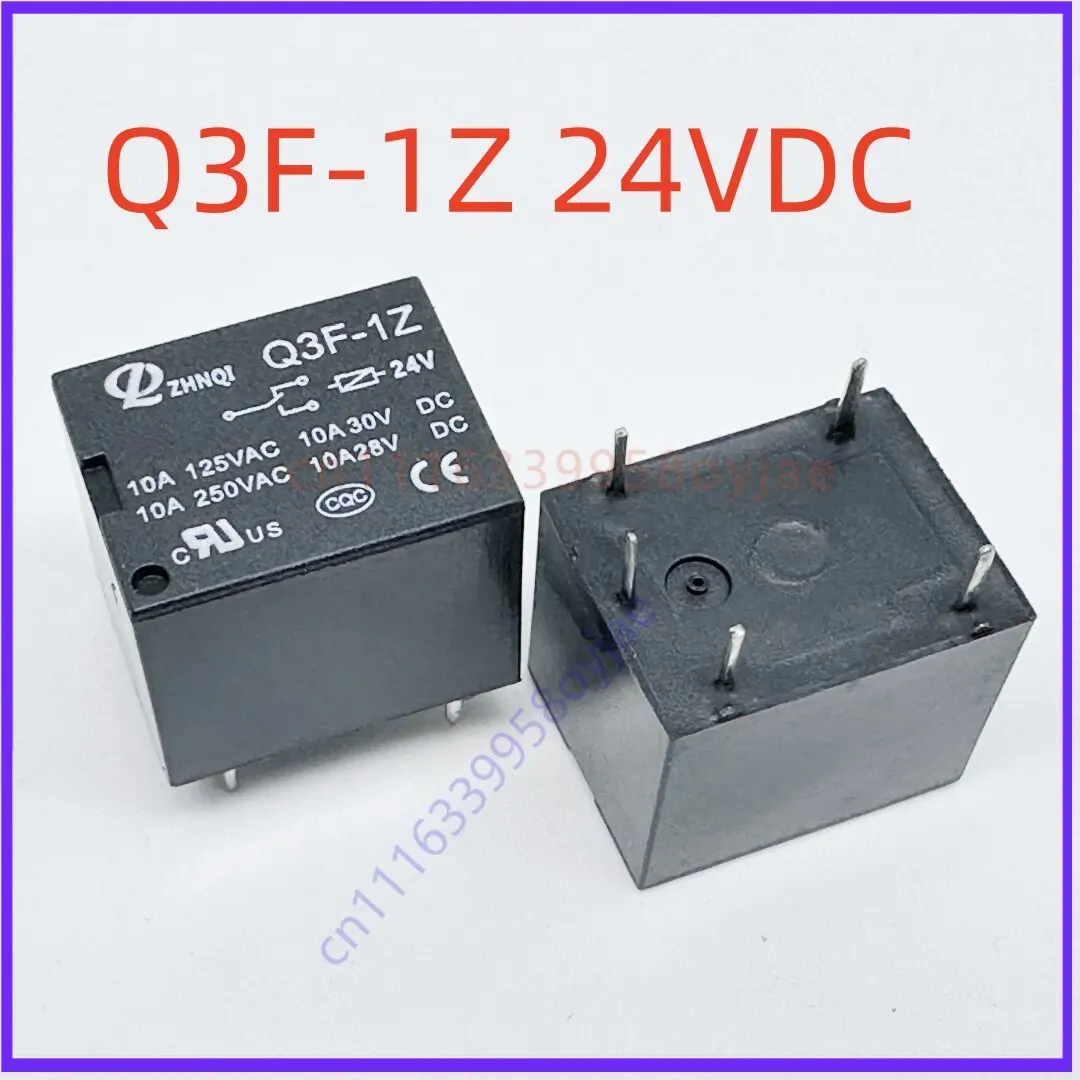 10PCS Premium for Q3F-1Z 24VDC T73C 5-Pin 10A Relay
