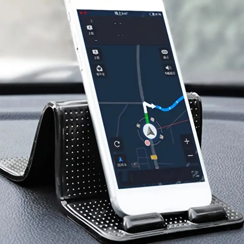 ที่ยึดแผงหน้าปัดรถยนต์แบบกาวเหนียวแน่นอเนกประสงค์ ที่ยึดโทรศัพท์ในรถยนต์แบบพับได้ นาโนกาวแบบถอดออกได้ไร้รอยต่อ