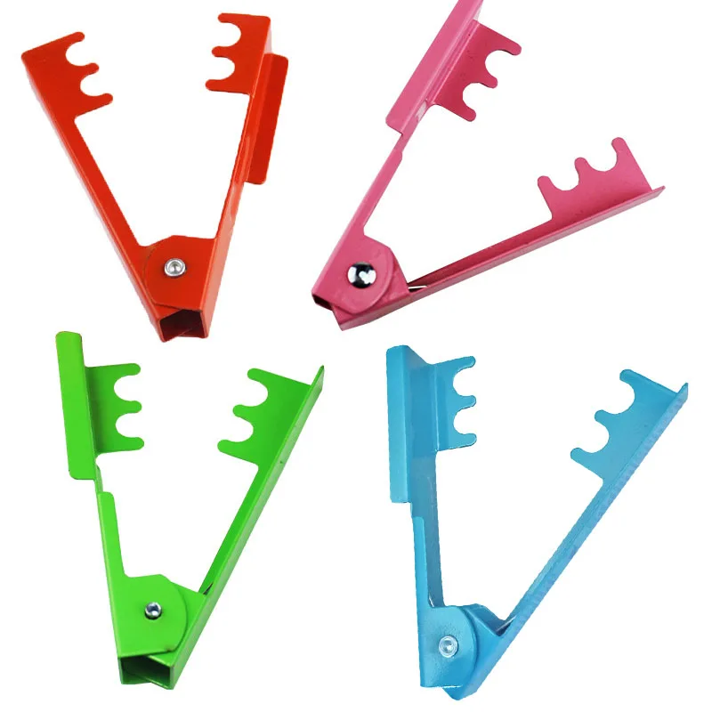 

Random Color Leaf Thorn Clip Rose Thorn Stem Leaf Stripper DIY Metal Gardening Safety Tongs