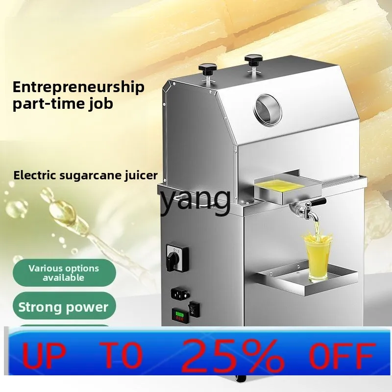 

VC commercial electric sugarcane juicing machine stainless steel automatic desktop sugarcane machine