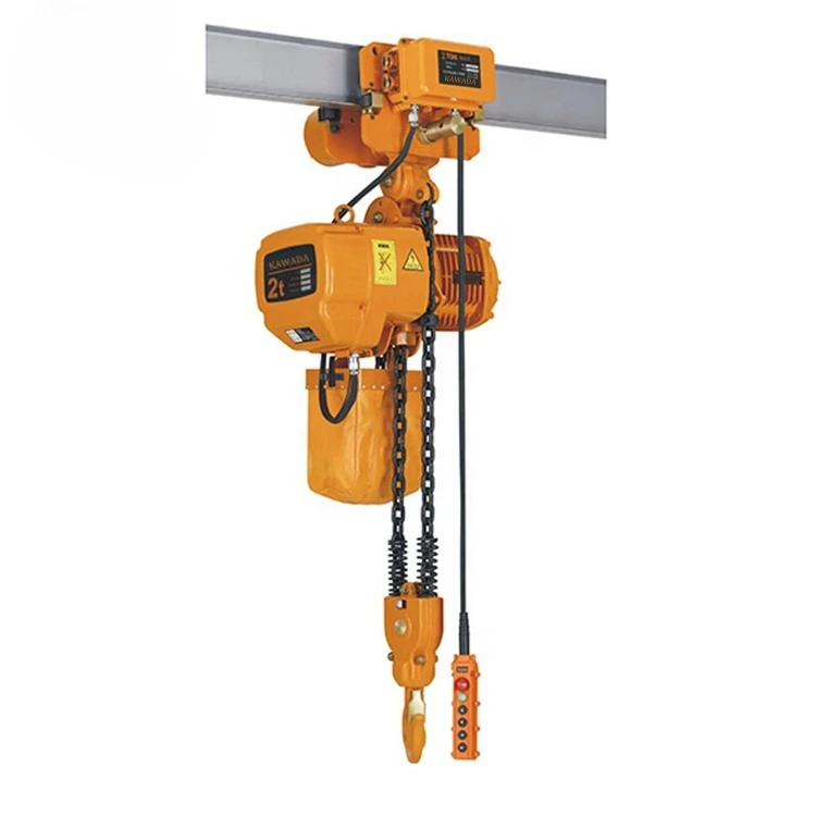 HHBB series 380V 230V  0.3T 2t  motor building construction chain block electric winch hoist electric chain hoist