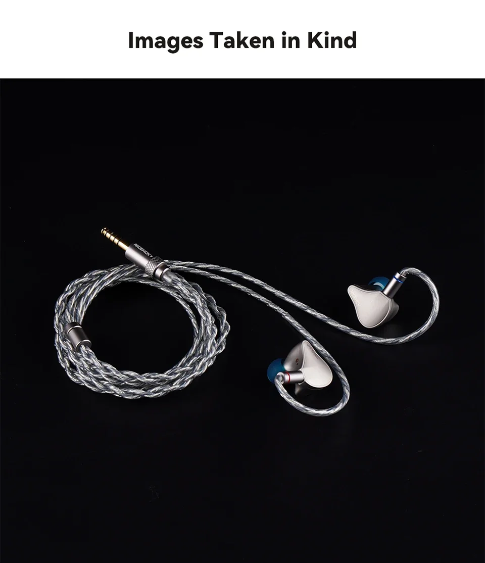 NICEHCK HIMALAYA 10mm Dual Magnetic Dual Layer CNT Dynamic In Ear