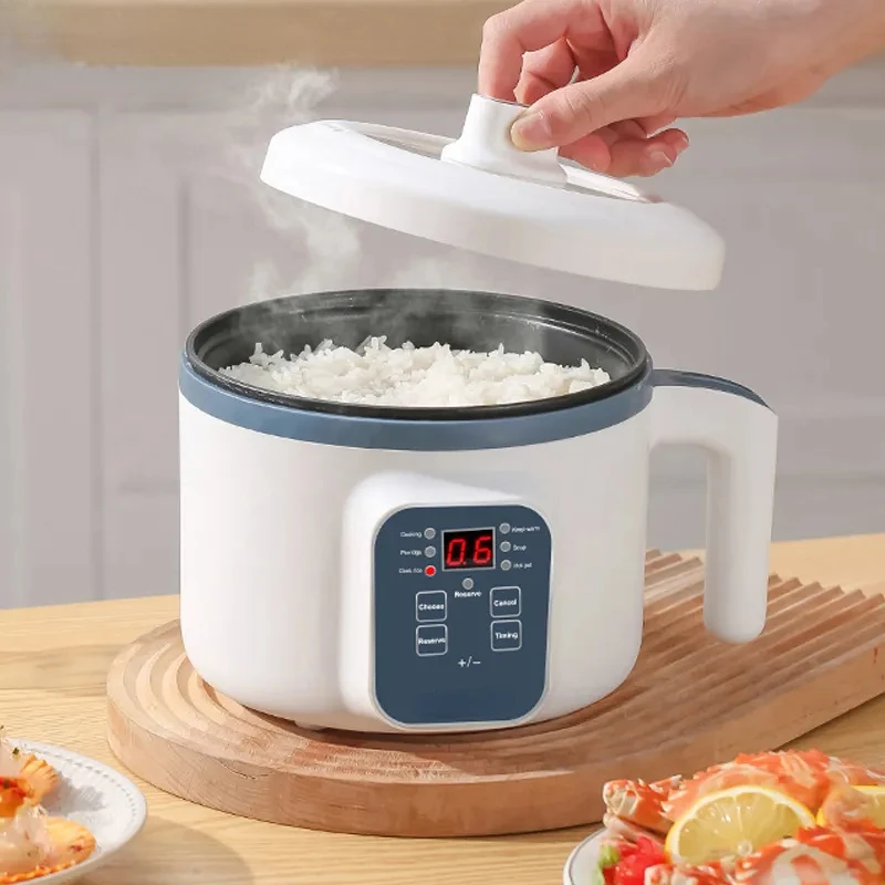 For  Rice Cooker Single Double Layer Multi Cooker Non-Stick Hotpot Pan  Appliances for The Kitchen Pots 1-2 People