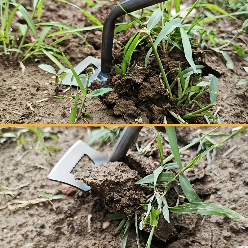 1set Retractable Garden Hoe For Home Use – Multi-Functional Tool For Weeding Digging Popular Gardening Tool Set