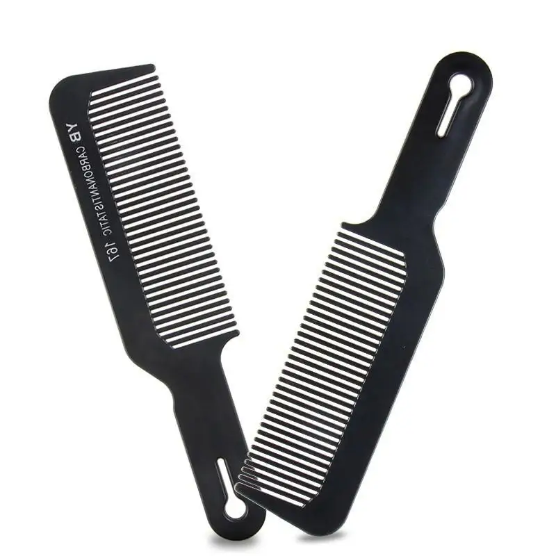 Salon-Grade Teasing Hair Comb Rounded Wavy Teeth Static Resistant Barber Comb for Daily Hair Styling Gift