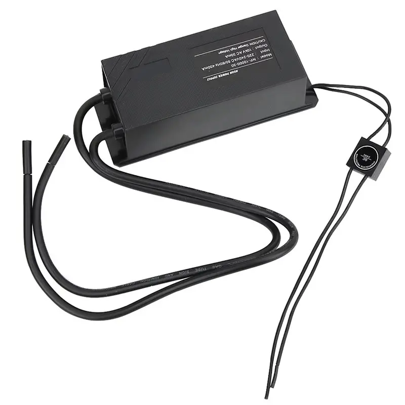 A37T-Neon Light Electronic Transformer NP-10000-30 10KV 30Ma Neon Sign Power Supply Unit