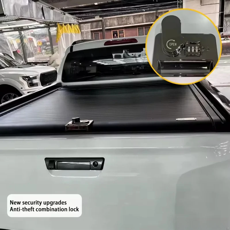 

High Quality Factory Price 4X4 Pickup Trunk Hard Type Aluminum Roller Lid Tonneau Cover for -D-Max