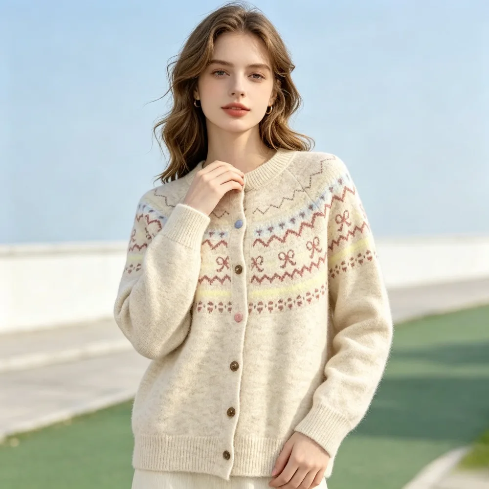 cardigan-de-punto-jacquard-en-contraste-para-mujer-estilo-holgado-y-relajado-sueter-tipo-chaqueta-ropa-exterior-diaria-atuendo-escolar-ropa-a-juego