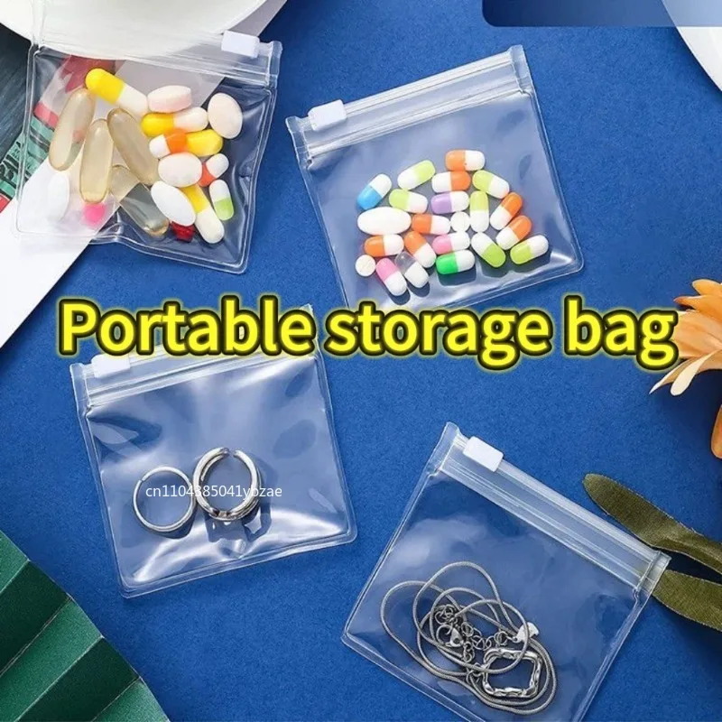 1/3/5/100pcs Portable Mini Medicine Bag Travel Pill Organize