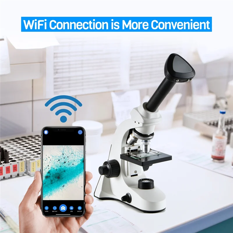 

GROCE-Wi-Fi цифровой окуляр с беспроводным подключением для смартфонов, перезаряжаемая камера, фото-видеорегистратор