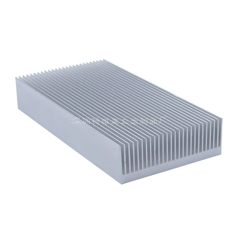 

All-aluminum heat sink 80*26.8mm high-power heat sink Electronic thermal plate All-aluminum heat sink Length can be customized