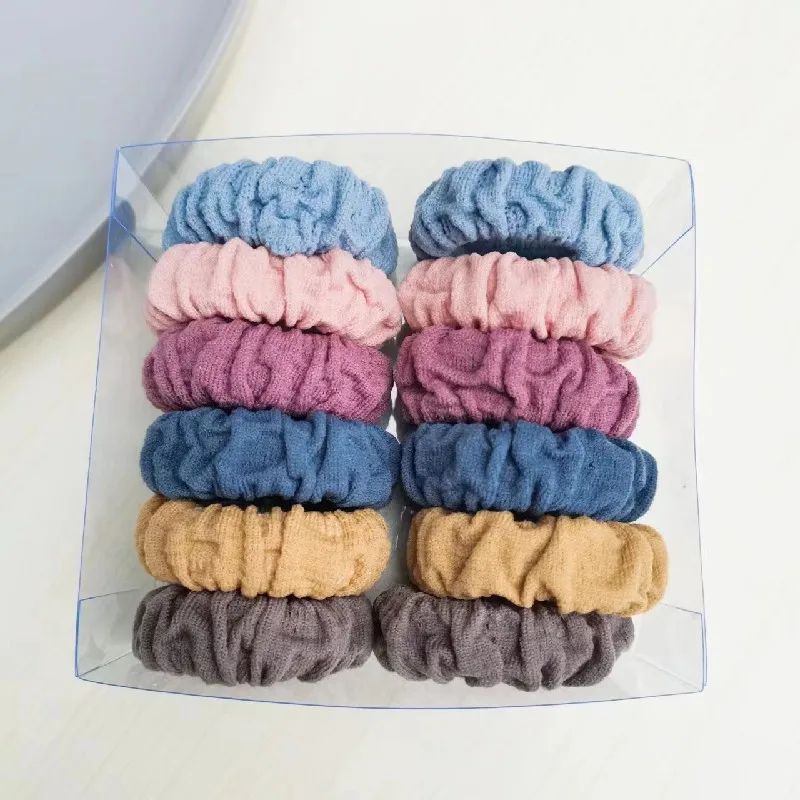 New Fashion Boutique Simple Thicken Ponytail Holders Rubber Band Elastic Hair Bands Women Girls Hair Accessories Headwear