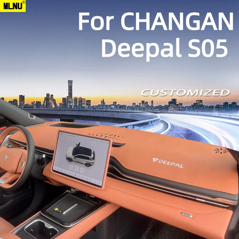 

Dashboard Sunshade For CHANGAN Deepal S05 Accessories 2026/2025 Leather Anti-glare Sun Protection Heat Insulation 2022-2024