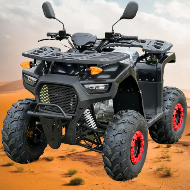 High-Performance 150cc Petrol Semi-Automatic Electric Start Chain Drive 4-Stroke 2WD CE Certified Quad Bike ATV Off-Road