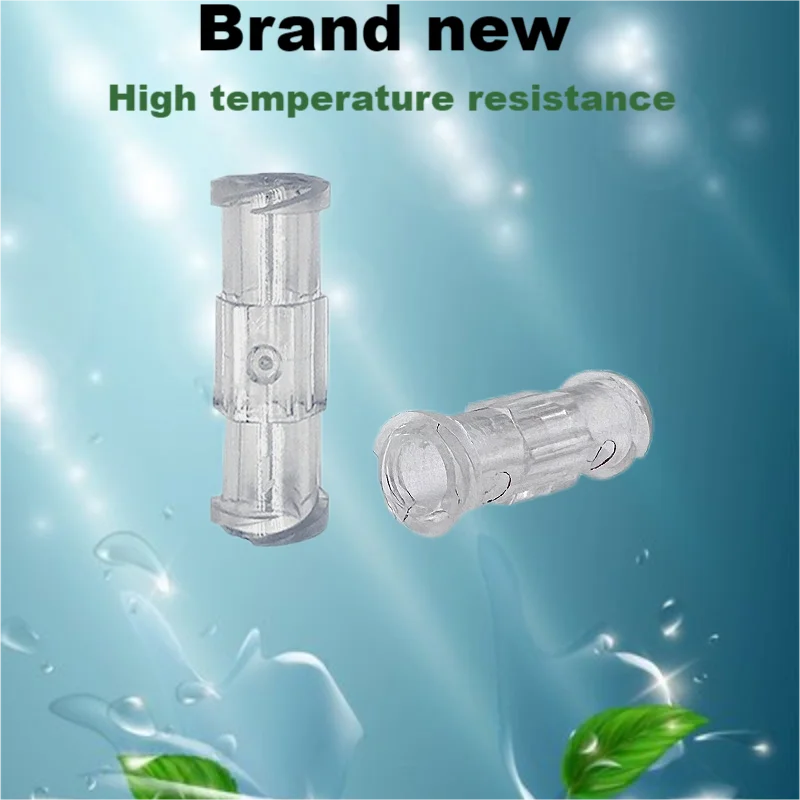 

Pp Material Syringe Connector Transparent For Pneumatic Parts Leak Proof Medical Sterile Transparent Plastic Connector