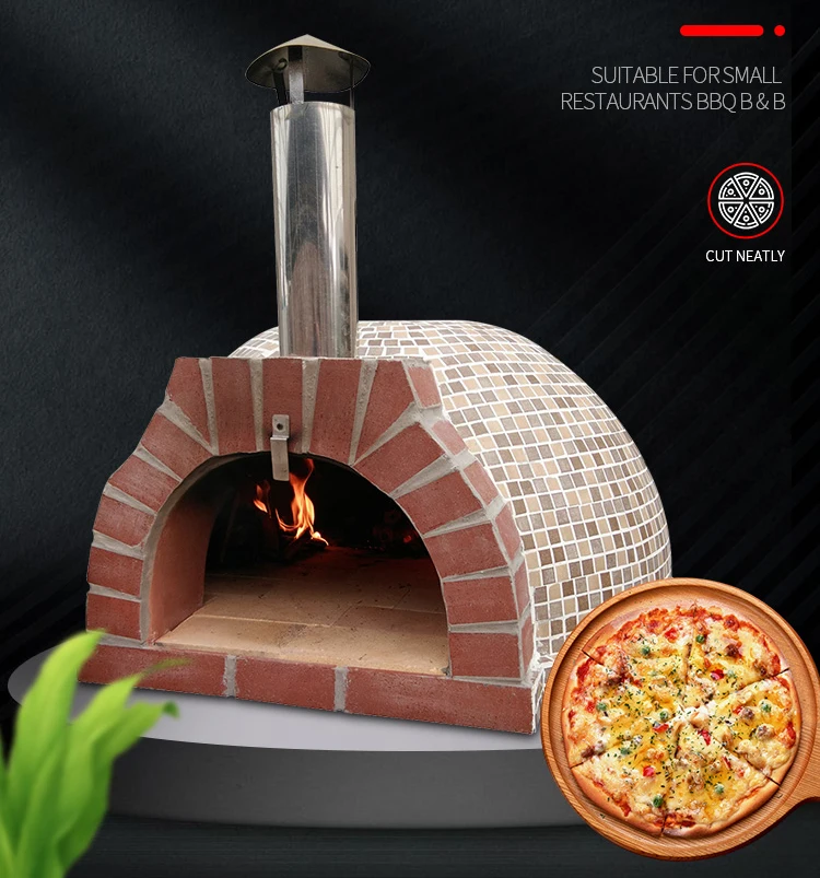 Brick wood fired pizza oven outdoor wood burning pizza oven refractory bricks for pizza oven