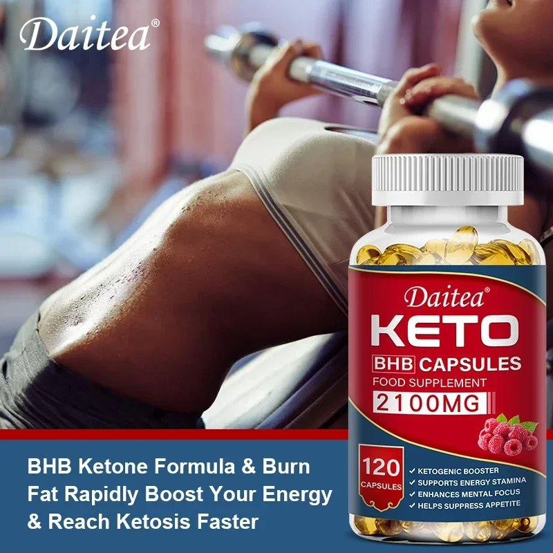 Daitea Fat Burning Weight Loss Keto Softgels - Helps with better body calorie breakdown, weight management and health