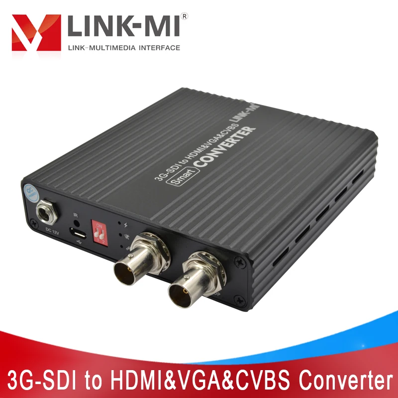 

3G-SDI to HDMI/VGA/AV Broadcast Multi-Function SDI HDMI Converter for Projection Monitor SDI to VGA SDI to CVBS Converter