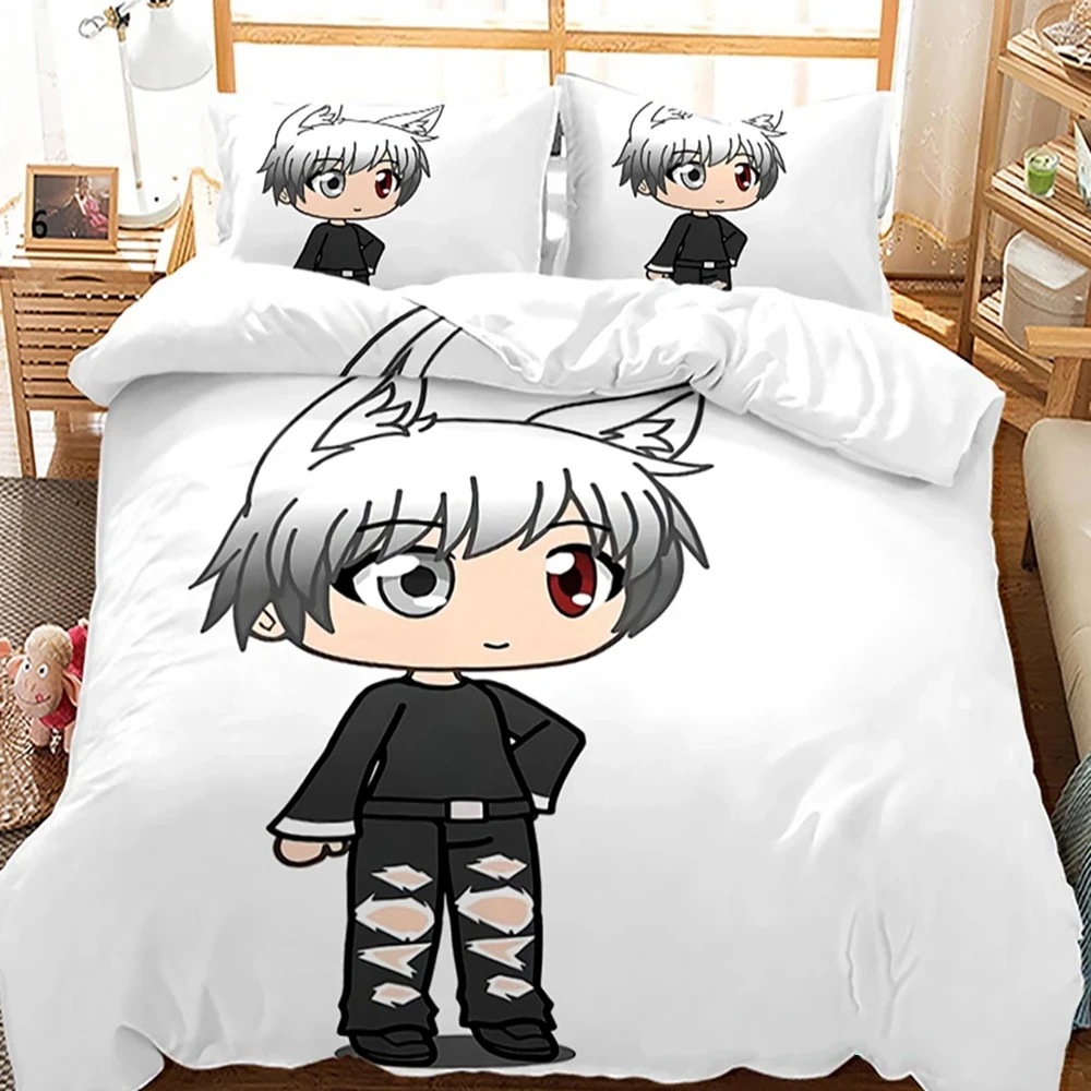 2/3pcs New Gacha Life Bedding - Hot Home Of Textiles ulasan dan harga