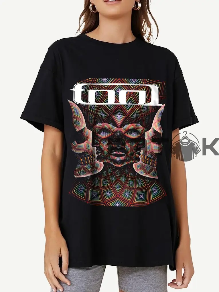 Tool Band t Shirt, 10000 Days Album Art, 90S Retro Metal Music Fan Merch Shirt