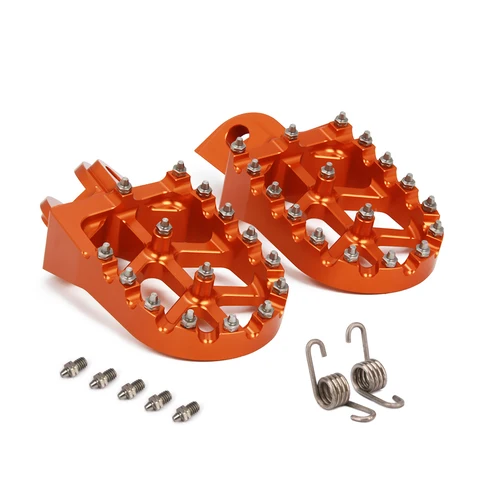 Подножки для мотоциклов с ЧПУ, педали, подножки для KTM SX SXF EXC EXCF XCF XCW XCFW 65 85 125 150 250 300 350 400 450 530 ADVENTURE