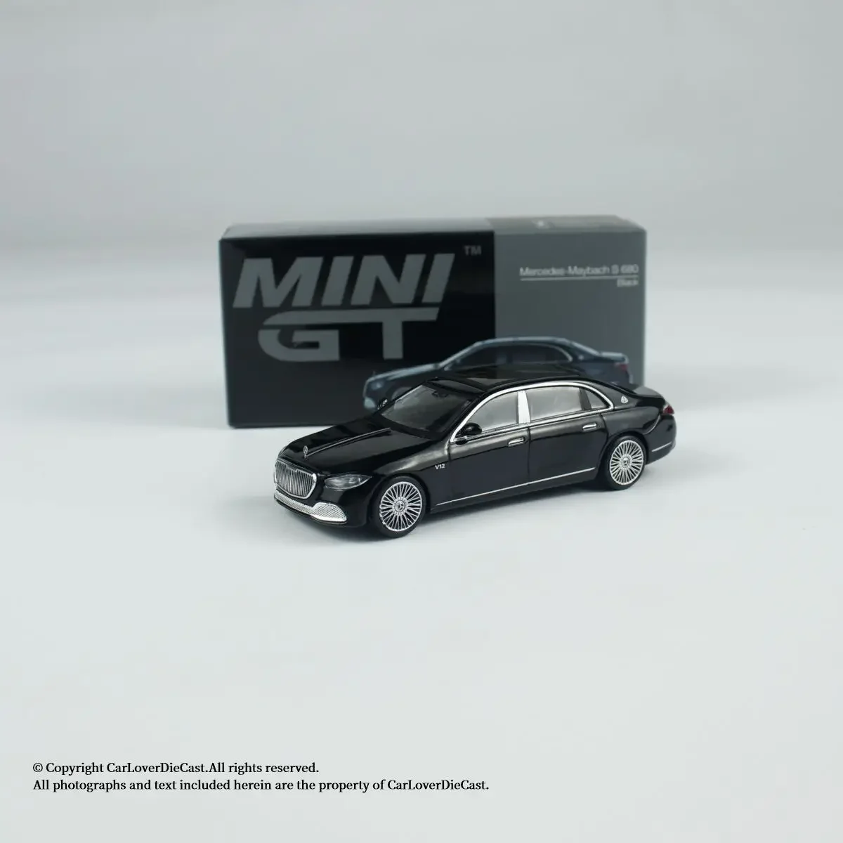 

MINI GT 1/64 Mercedes-Benz Maybach S 680 Simulation Alloy Car Toy Model Collection Gift