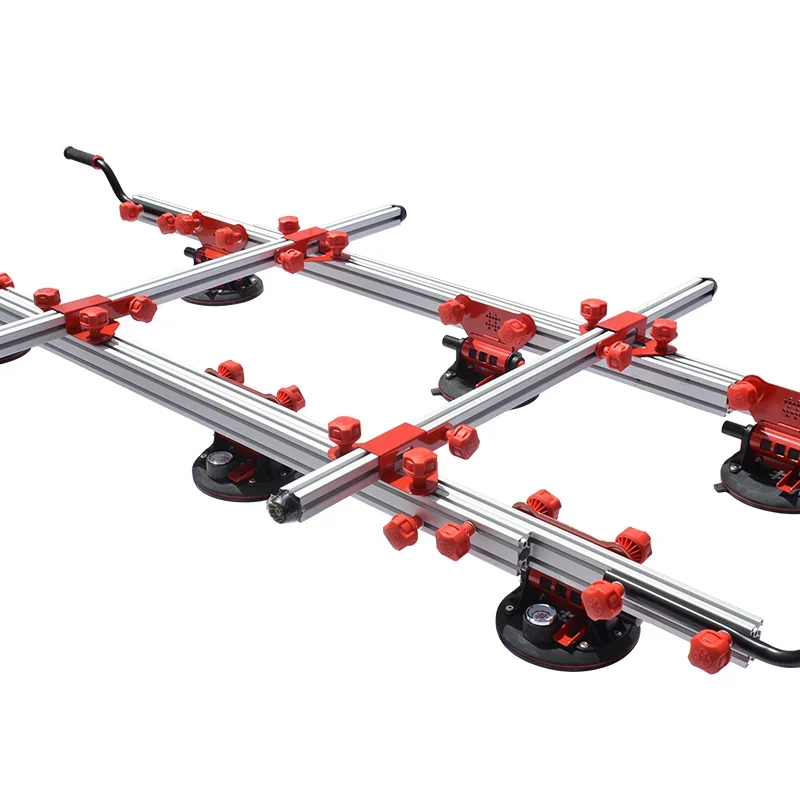 165cm-320cm Large Format Tile Handling Lifting Tools with Long Cross Bar Other Hand