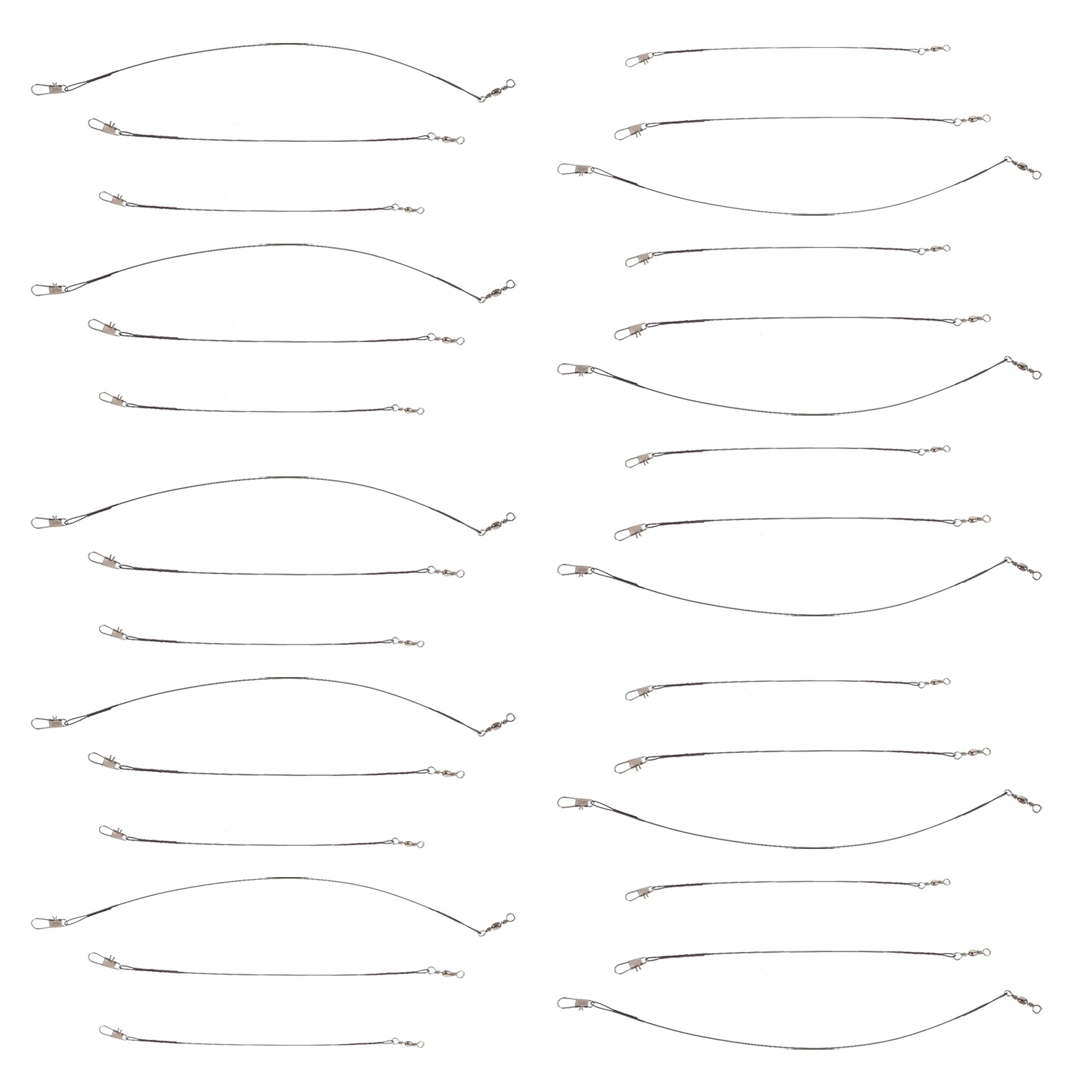 

Leader Rigs High-Strength Wire Trace Line Durable Fishing Gear Tackle Protect Main Line Reduce Alertness Hooked Buffer Retract