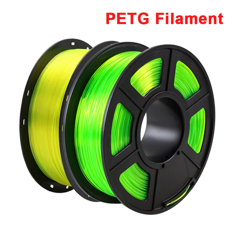 

Материалы PETG Расходные материалы для нити для 3D-принтера Прозрачный синий 1,75 мм Прозрачный зеленый 3D-принтер 250 г/500 г/1 кг