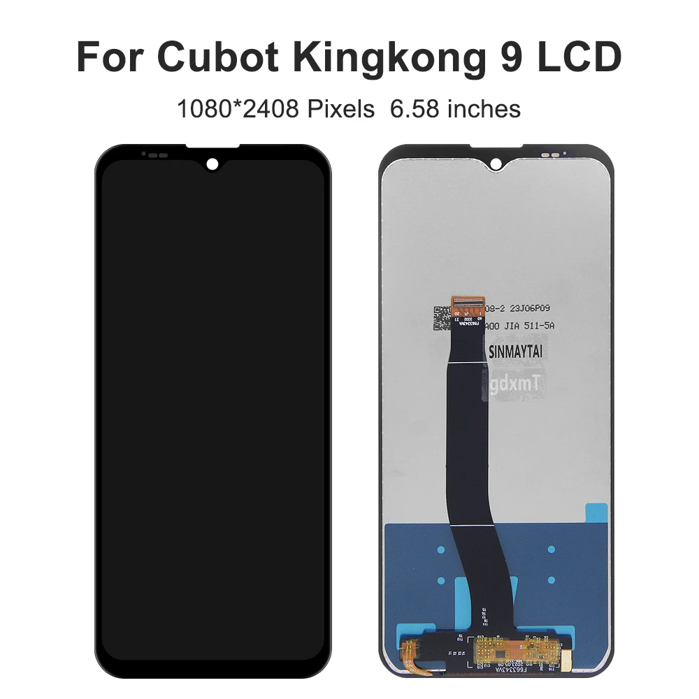 6.58\'\'For Cubot KingKong 9 For CUBOT KINGKONG 9 LCD Display Touch Screen Digitizer Assembly Replacement