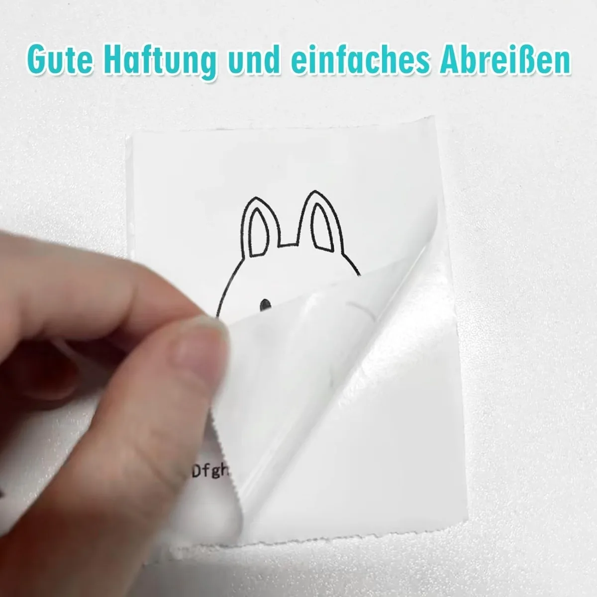 57x30mm White Self-Adhesive Sticker Paper BPA-Free Waterproof for Kids Instant Camera, Portable Printer, Photo Journal DIY