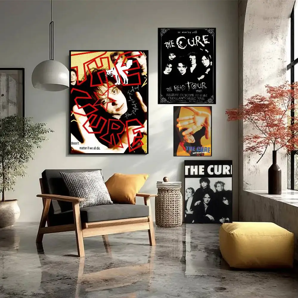 THE CURE HD Print Anime Canvas Poster, Manga Artwork Wall Painting, Bedroom Dorm Decor, Aesthetic Wall Art Gift