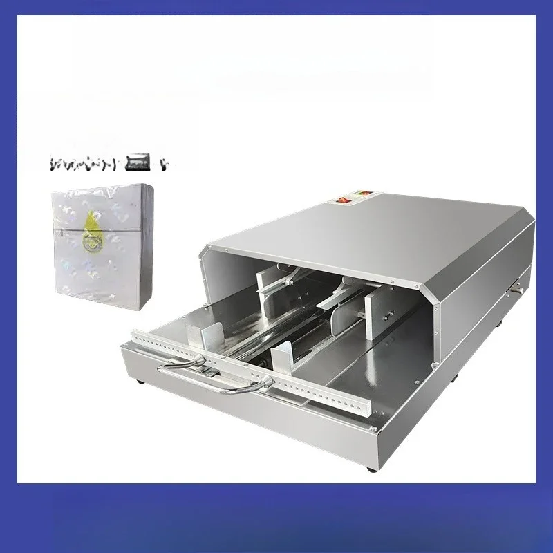 Semi-automatic three-dimensional packaging machine 3DP-88 hand-push transparent film folding film multi-function folding angl