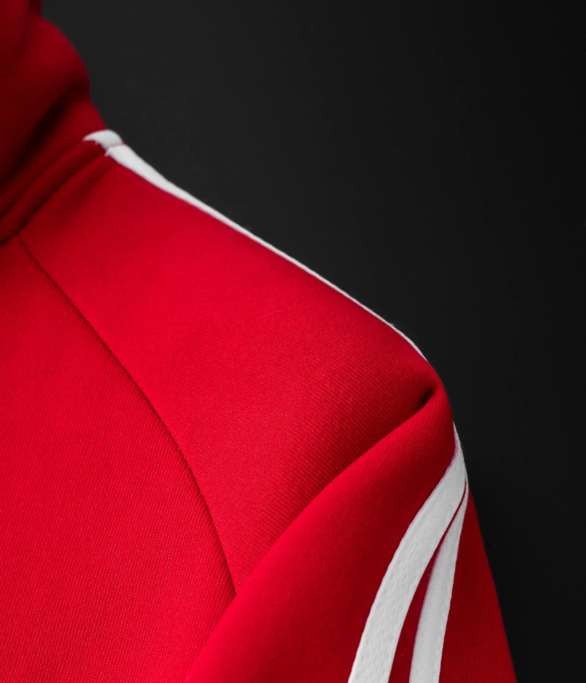 Herren Freizeit-Sportjacke Stehkragen Vollreißverschluss 3 Weiße Streifen Buchstabengrafik-Druck Langarm Sportbekleidung Männlich Training Alltag – Detail 7