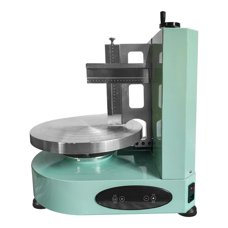 Round 8inch Cake Ice Cream Coating Machine Birthday Cake Bread Butter Smearing Spreading Machines Baking Equipment