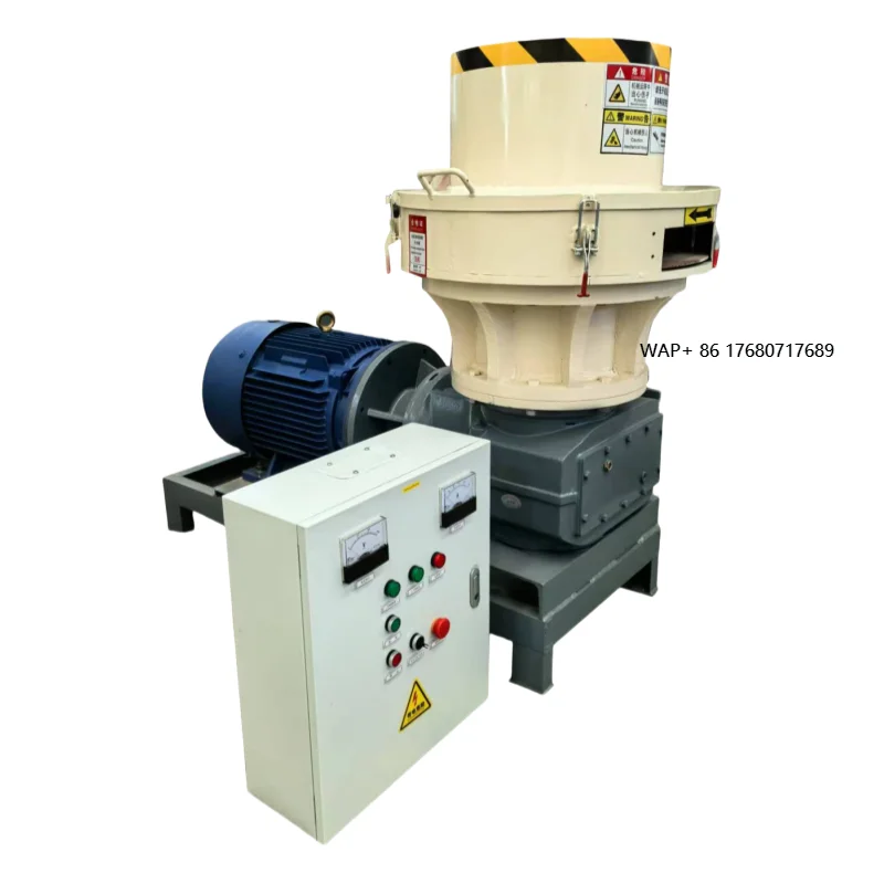 22KW Quiet Electric Wood Crusher with Motor & Engine-High Output Garden Trimming Helper