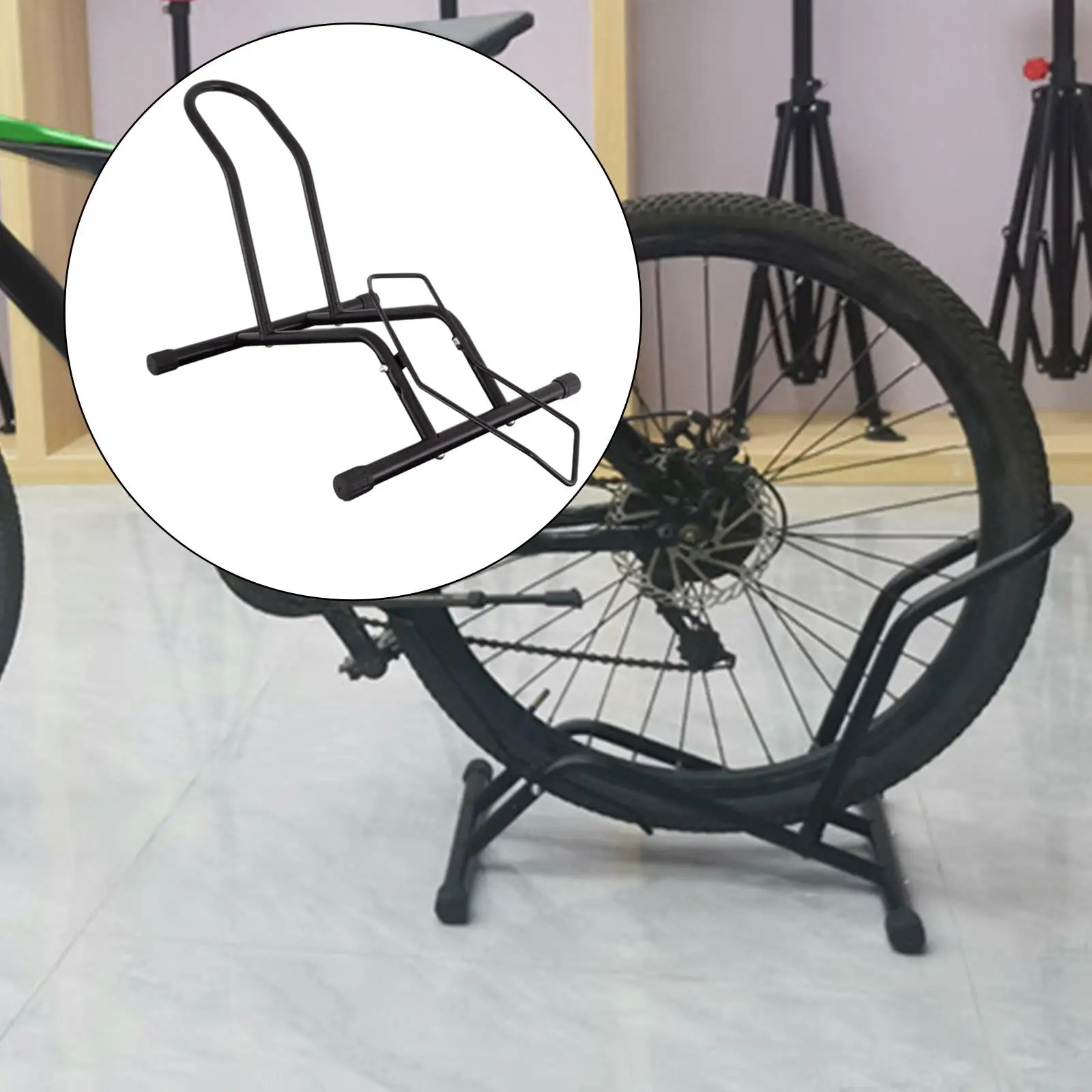 Portable Parking Rack Display Stand Repair Rack Bike Holder for Mountain Road Bike Cycling Stand Garage Storage