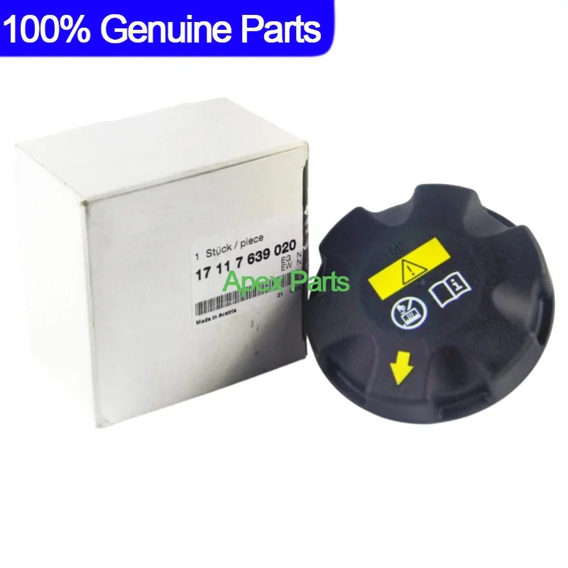 Original 17117639020 Car Cooling Tank Expansion Tank Cover 140 Kap for BMW E82-E92 F01-F07 F15 F16 F26-F33 F87 G16