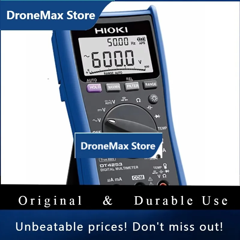 DroMaHIOKI DT4256 DT4253 DT4255 Digital Multimeter Measures Voltage Current Capacitance And Diodes