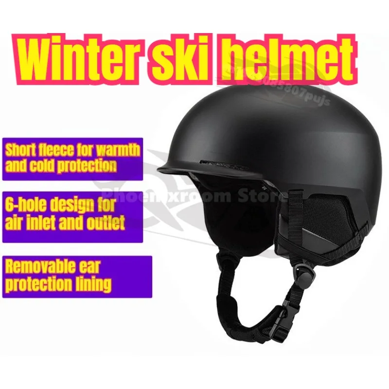 west-biking-new-winter-ski-helmet-unisex-adults-integrally-molded-warm-safety-snow-sports-protective-helmet
