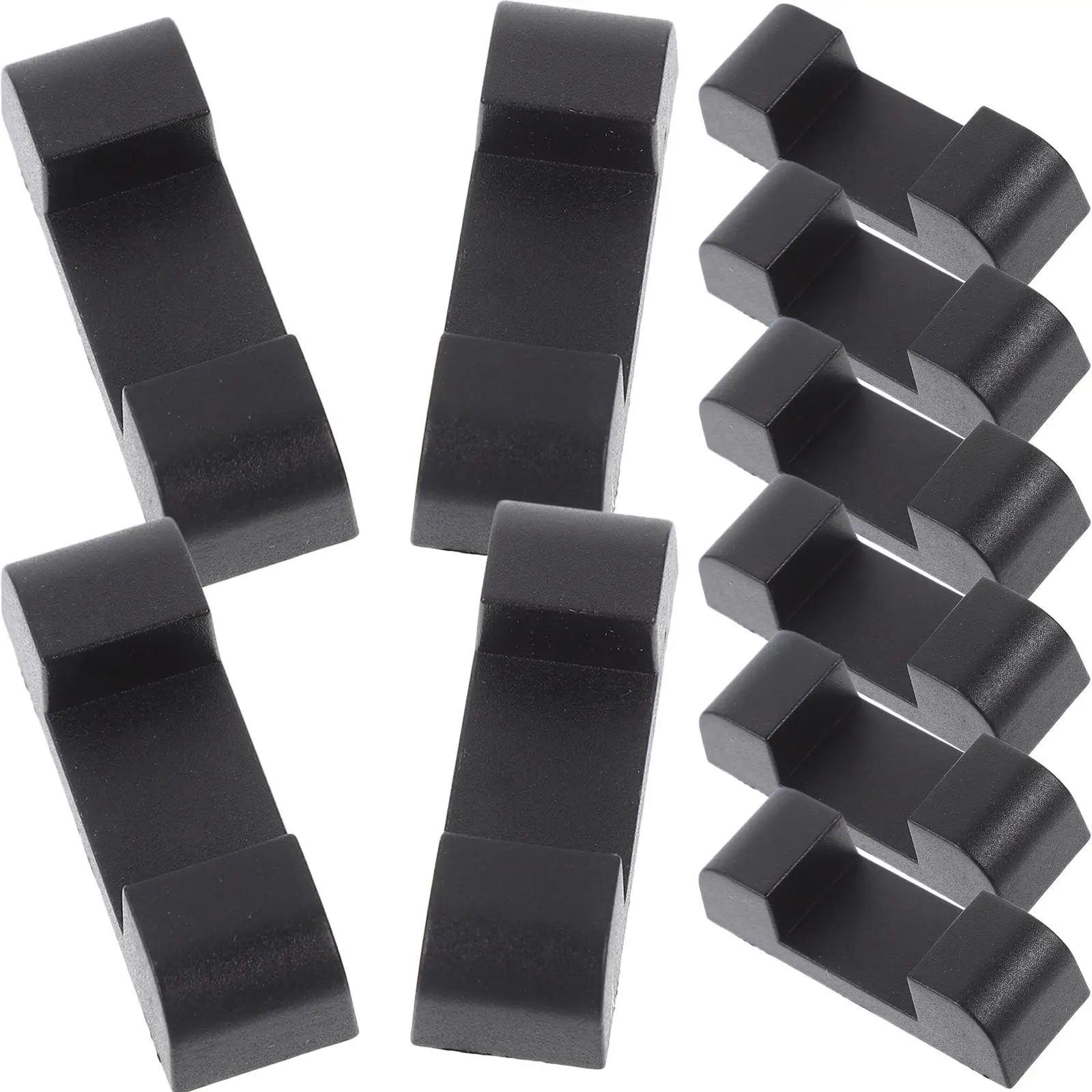 

5 Sets Square Display Box Bases Floating Frame Stand Jewelry Rack Jewelry Holder Bases Durable Plastic Holder Compact Size