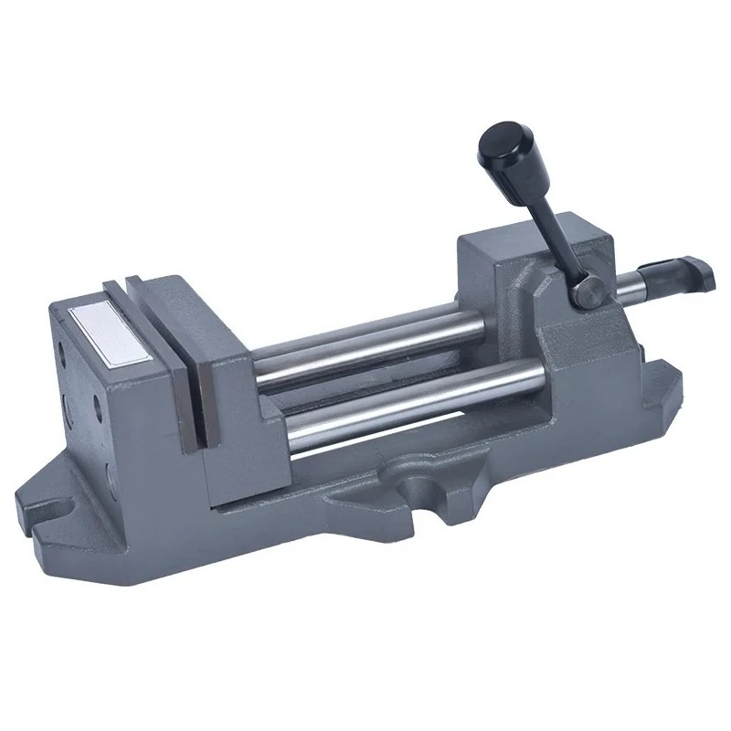 Heavy Duty Quick Drill Press Flat Jaw Precision Bench Drill with Woodworking Vise 3 4 6 8 Inch